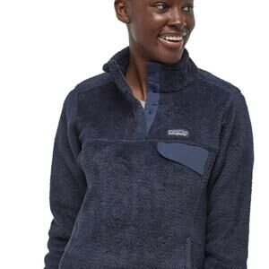Patagonia Women's Re-Tool Snap-T Pullover Dolomite Blue Size Medium